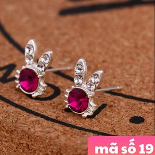 Bông tai mẫu y hình chốt Bông tai cũng bằng kim loại giá sỉ 8k