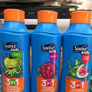 Sữa tắm gội 3 in 1 Suave kids của Mỹ