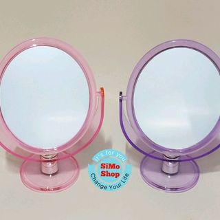 Gương trang điểm 2 mặt Magnify 1 mặt phóng to 1 mặt bình thường - 25cm/18cm