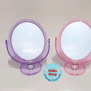 Gương trang điểm 2 mặt Magnify 1 mặt phóng to 1 mặt bình thường - 25cm/18cm