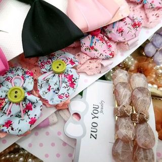 kẹp tóc rất nhiều mẫu mã luôn ngẫu nhiên