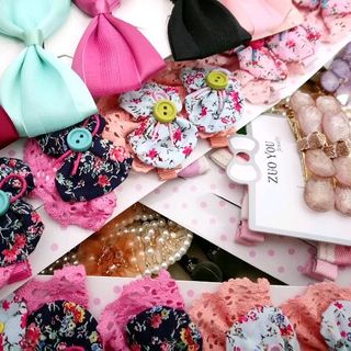 kẹp tóc rất nhiều mẫu mã luôn ngẫu nhiên