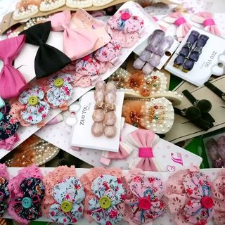 kẹp tóc rất nhiều mẫu mã luôn ngẫu nhiên