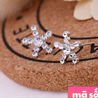 Bông tai mẫu y hình chốt Bông tai cũng bằng kim loại giá sỉ 8k