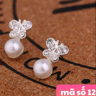 eBông tai mẫu y hình chốt Bông tai cũng bằng kim loại giá sỉ 8k