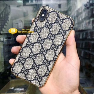 Ốp da gucc i viền vàng