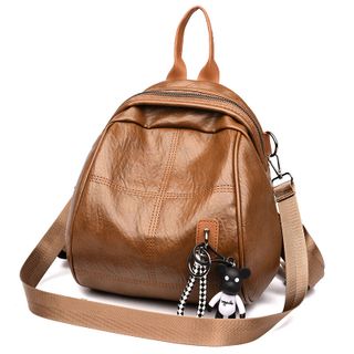 Balo túi xách Nữ Chất Da Mềm Balo Nhỏ Vừa D8013