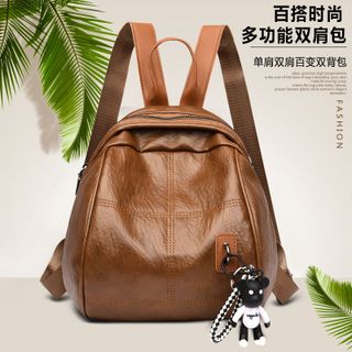 Balo túi xách Nữ Chất Da Mềm Balo Nhỏ Vừa D8013