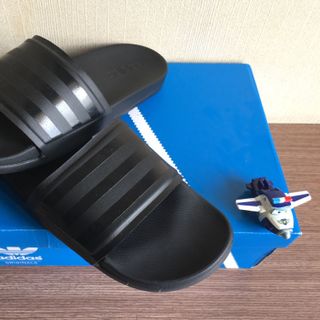 Dép Adilette Plus 3 sọc ngang đế mềm