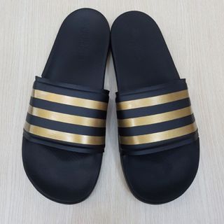 Dép Adilette Plus 3 sọc ngang đế mềm