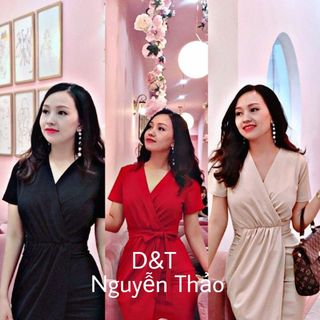 Đầm ôm nhúm eo vạt chéo