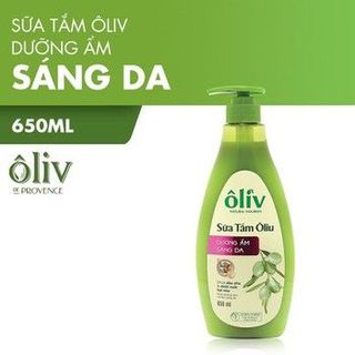 Sữa Tắm Ôliv Dưỡng Ẩm Sáng Da Hương Oliu 650ml