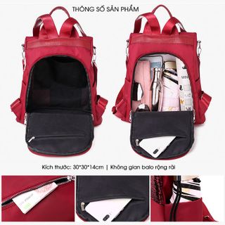 Balo Nữ Vải Dù Phong Cách D1284