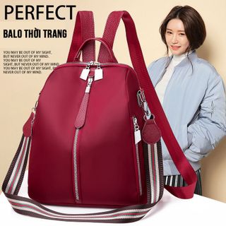 Balo Nữ Khóa Giữa Kèm Dây Đeo Chéo To Bản Năng Động D1255