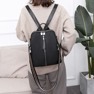 Balo Nữ Khóa Giữa Kèm Dây Đeo Chéo To Bản Năng Động D1255