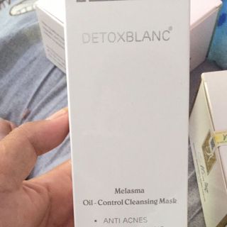 Mặt nạ sủi bọt thải độc trắng da Detox BlanC