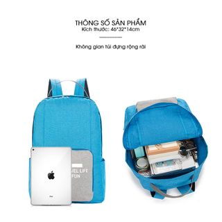 Balo Du Lịch Cá Nhân Gấp Nhỏ Gọn Thời Trang D1281