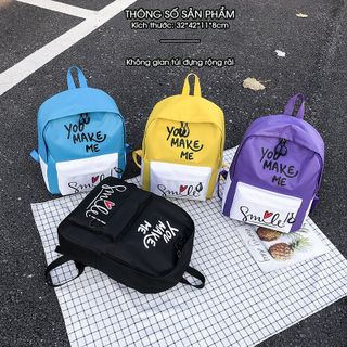 Balo Nữ Thời Trang Màu Sắc Trẻ Trung D1277
