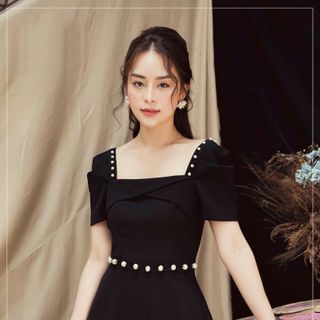 đâm dự tiệc đính ngọc trai
