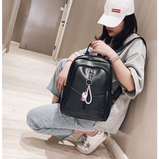 Balo Nữ da mềm khóa giữa D1305