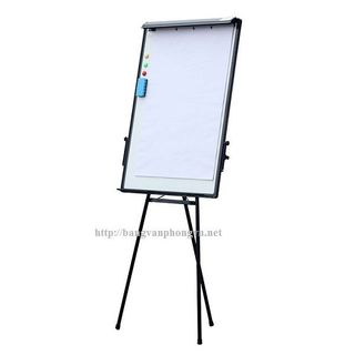 Bảng kẹp giấy viết bút lông Flipchart silicon -33 KT 70x100cm ba chân rút