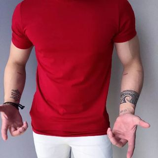 Phông trơn nam 100 cotton co giãn 4 chiều giá từ 52k