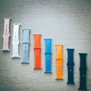 Dây Apple Watch Cao Su/Sport band Đủ Màu từ 38-44