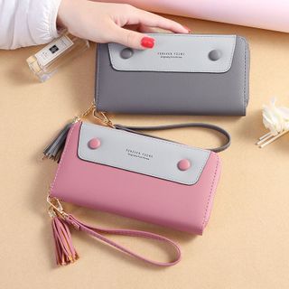 Ví Nữ Dài Cầm Tay Nhiều Ngăn Nhỏ Gọn Tiện Dụng Phong Cách Thời Trang Hàn Quốc D8262