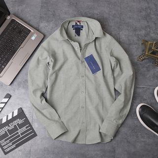 Sơ mi vải oxford chất vải mềm mịn