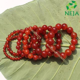 Bán buôn vòng tay đá mã não đỏ giá tốt