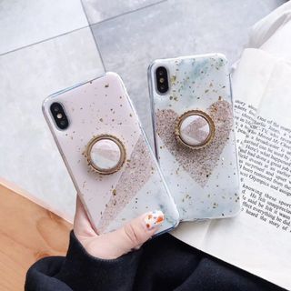 Ốp lưng điện thoại nhẫn vân đá
