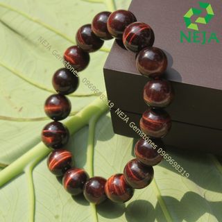Bán buôn vòng tay đá mắt hổ nâu đỏ giá rẻ tại TPHCM và toàn quốc