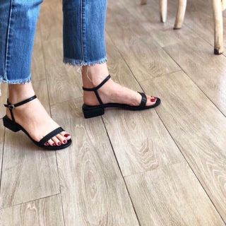 Giày sandal nữ da