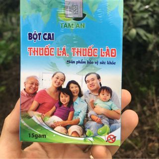 VƯƠNG KHANG TÂM AN- BỘT CAI THUỐC LÀO THUỐC LÁ TÂM AN