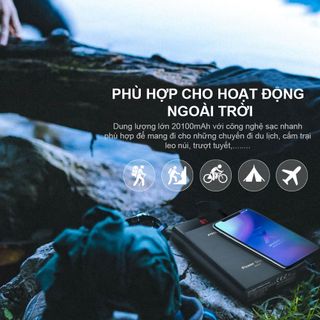 PISEN Pin Sạc Dự Phòng Power Station 20100mAh TS-D235 - Sạc Nhanh 30 Type C