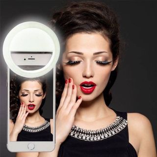 ĐÈN LED SELFIE CHỤP ẢNH CHO ĐIỆN THOẠI DẠNG KẸP RK12 - Siêu Sáng