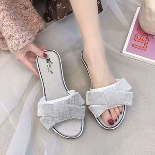 Dép nhựa dẻo kim tuyến