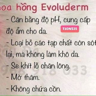 nước tẩy trang evolude