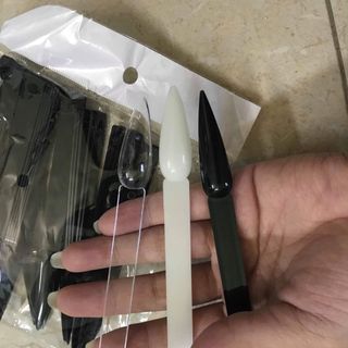 Móng que tập mẫu nail loại rẻ