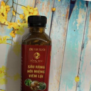 nước súc miệng - đông y hồng đan
