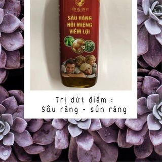 nước súc miệng - đông y hồng đan