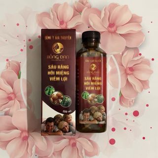 nước súc miệng - đông y hồng đan