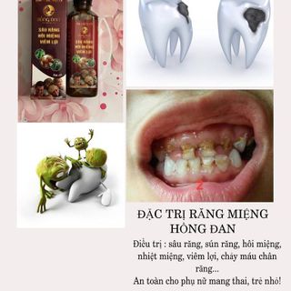 nước súc miệng kin - điều trị răng miệng Hồng Đan