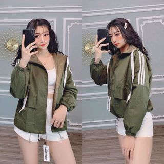 áo khoác dù túi hộp fom undisex