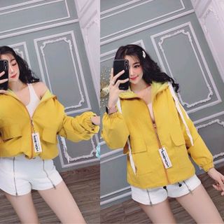 áo khoác dù túi hộp fom undisex