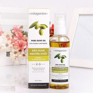 Dầu Olive Milaganics 100m