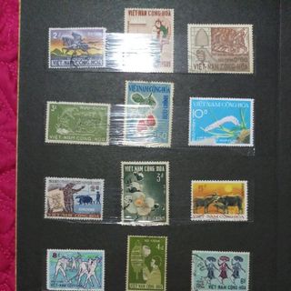 Bộ tem Bảo Đại 6 trang
