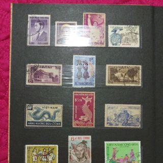 Bộ tem Bảo Đại 6 trang