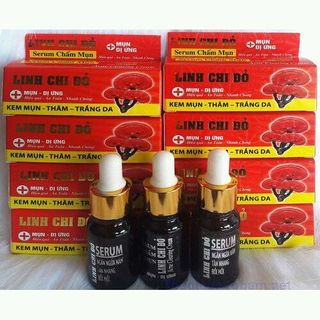 SERUM TRỊ MỤN - THÂM - TRẮNG DA LINH CHI ĐỎ
