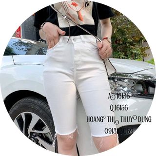Quần Short Kaki Nữ Ngố Tua LaiChất đẹp
